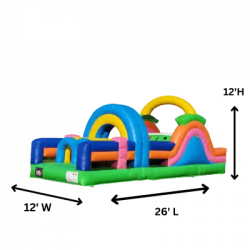 La20Obstacle20Medidas 1699324485 Bounce House Rental St. Cloud | Inflatable Rentals | Bouncing Fun Factory