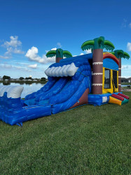 IMG 20231111 WA0002 1702529265 1 Tropical Rush 5 in 1 Wet & Dry Bounce House Combo with Doubl